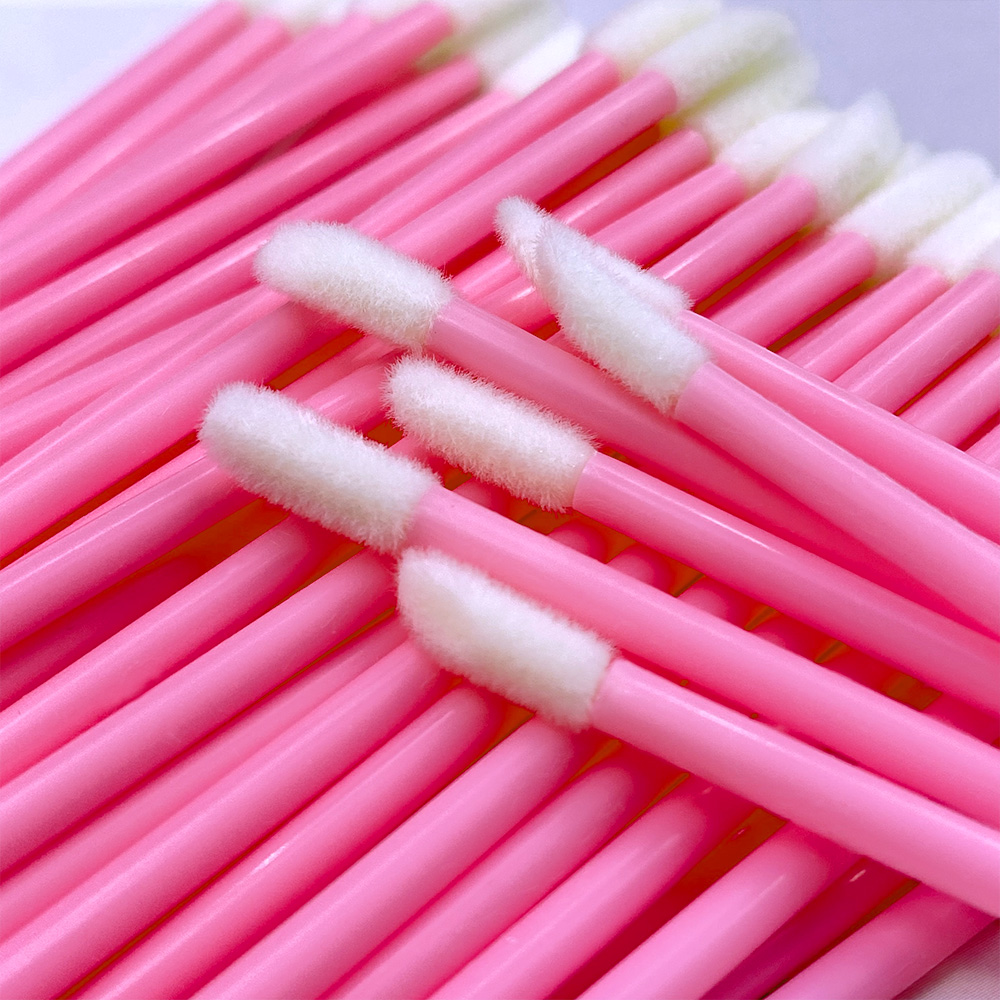Eyelash Extension - 50/500PCS Disposable Lip Brush Eyelash Extension