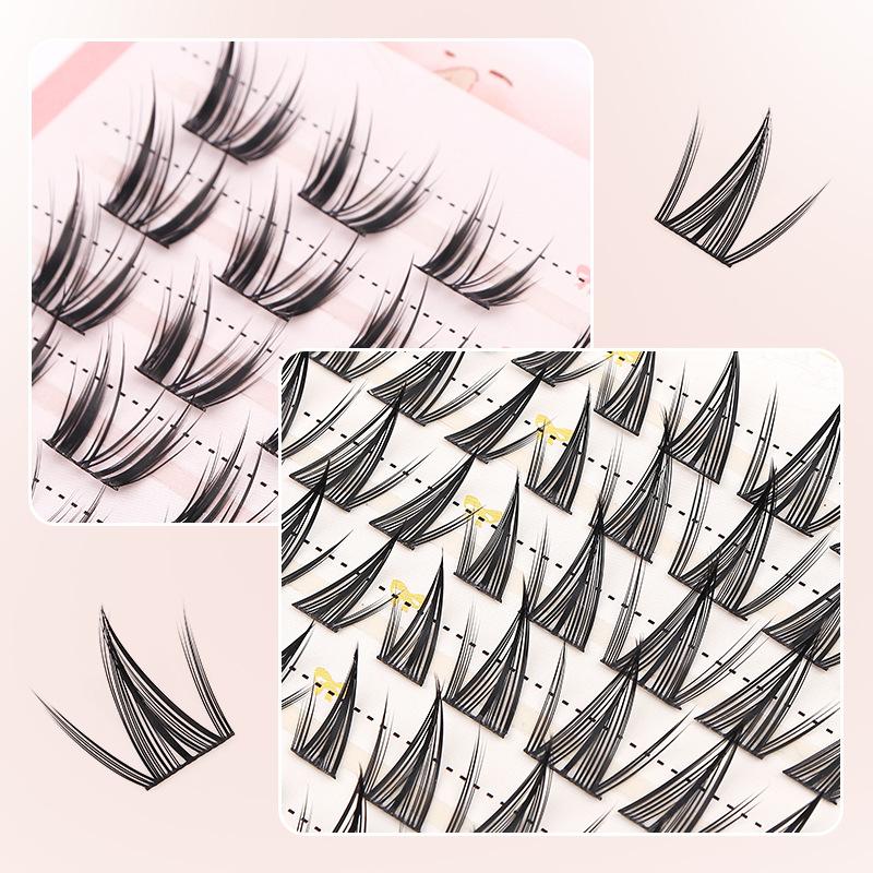 Eyelash Extension - ขนตาปลอมแบบช่อ 10 แถว ขนาด 8-13 มม.