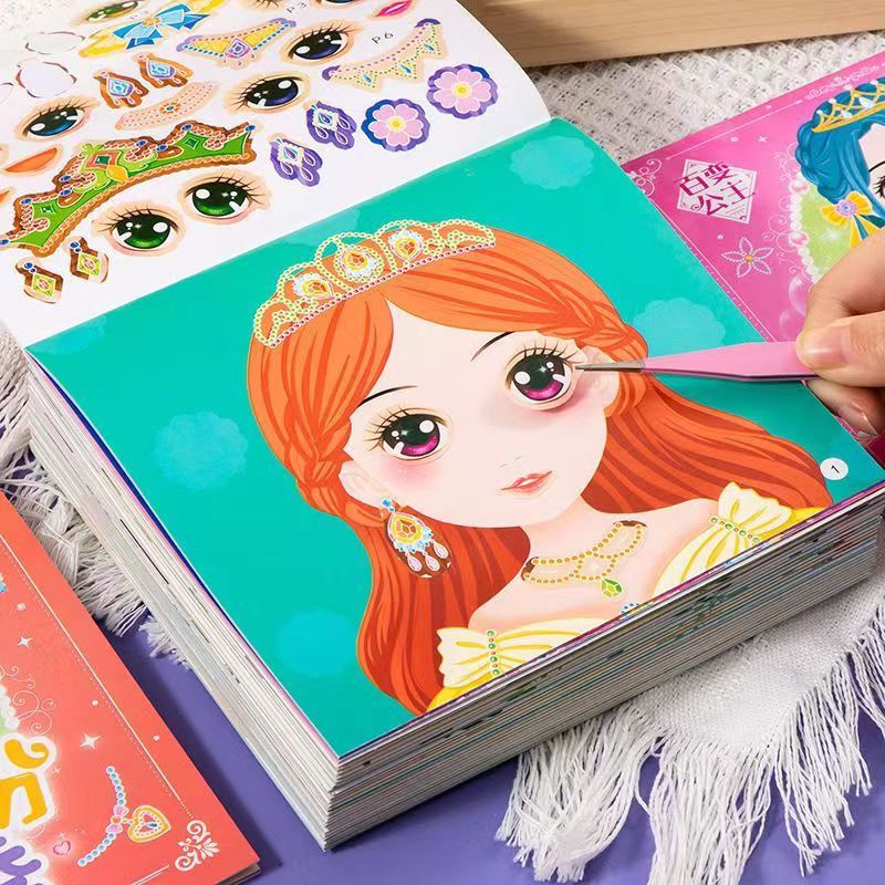 หนังสือสติกเกอร์แต่งตัวเจ้าหญิ - Beauty Makeup Book บทวิจารณ์และราคา