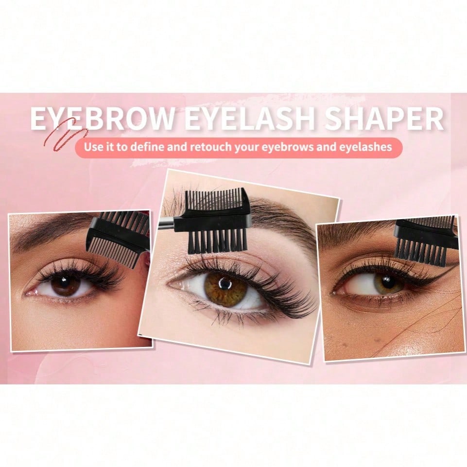 หวีขนตาและแปรงเขียนคิ้ว 2-in-1 - Eyelash Extension บทวิจารณ์และราคา