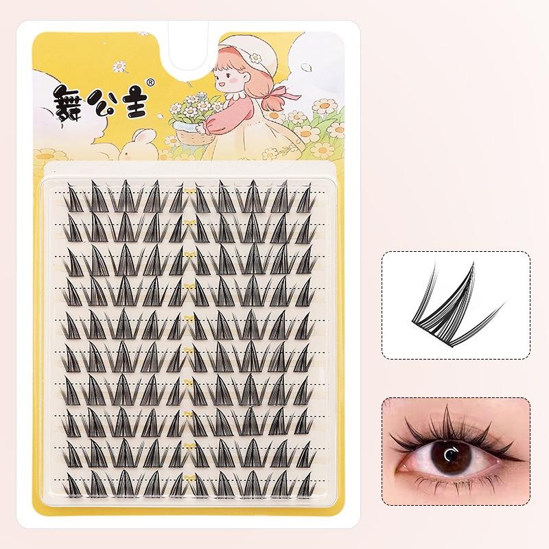 ขนตาปลอมแบบช่อ 10 แถว ขนาด 8-1 - Eyelash Extension บทวิจารณ์และราคา