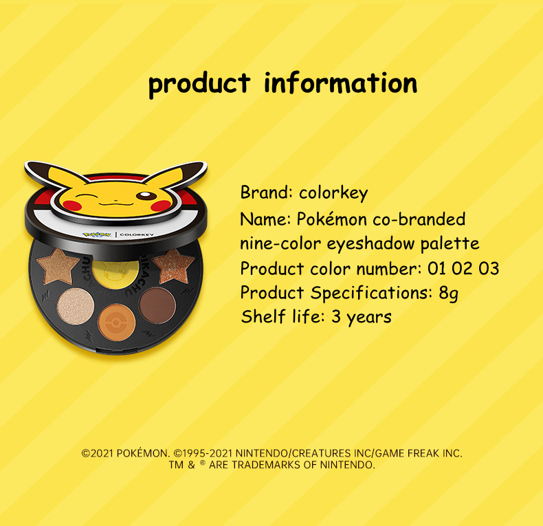 การ์ตูนอายแชโดว์พาเลท9สีเคลือบ - Beauty Makeup Eyeshadow Palette บทวิจารณ์และราคา