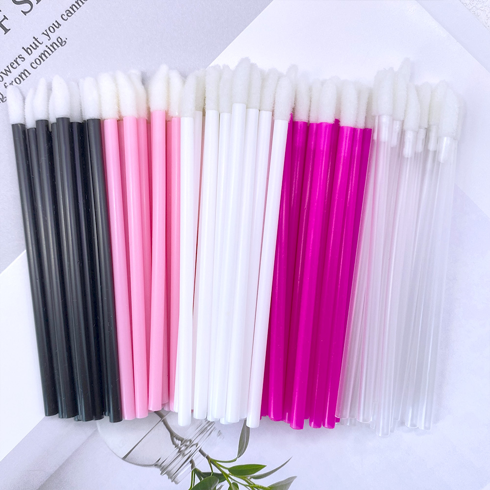 50/500 ชิ้น แปรงทาปากแบบใช้แล้ - Eyelash Extension บทวิจารณ์และราคา