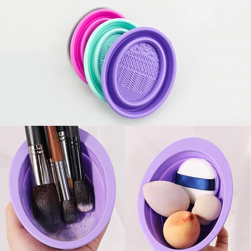 ซิลิโคนแปรงแต่งหน้าแปรงแต่งหน้ - Beauty And Makeup Quotes บทวิจารณ์และราคา