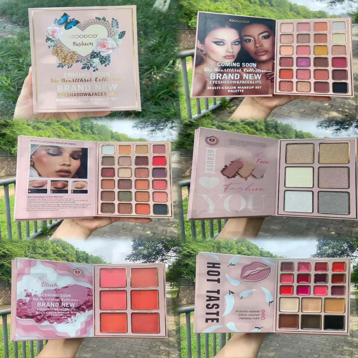 พาเลทแต่งหน้าอเนกประสงค์ 78 สี - Beauty Makeup Book บทวิจารณ์และราคา