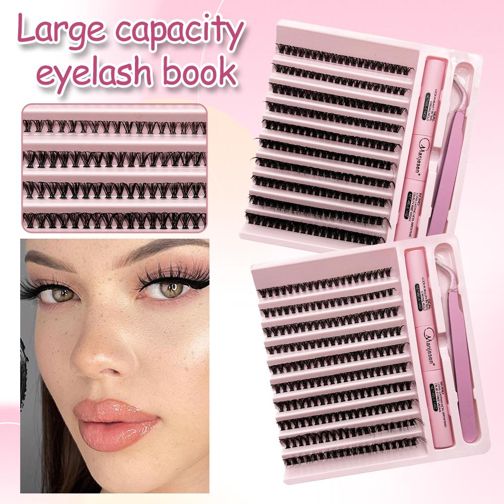 ชุดต่อขนตาปลอมธรรมชาติหนาแน่นเ - Beauty Makeup Book บทวิจารณ์และราคา