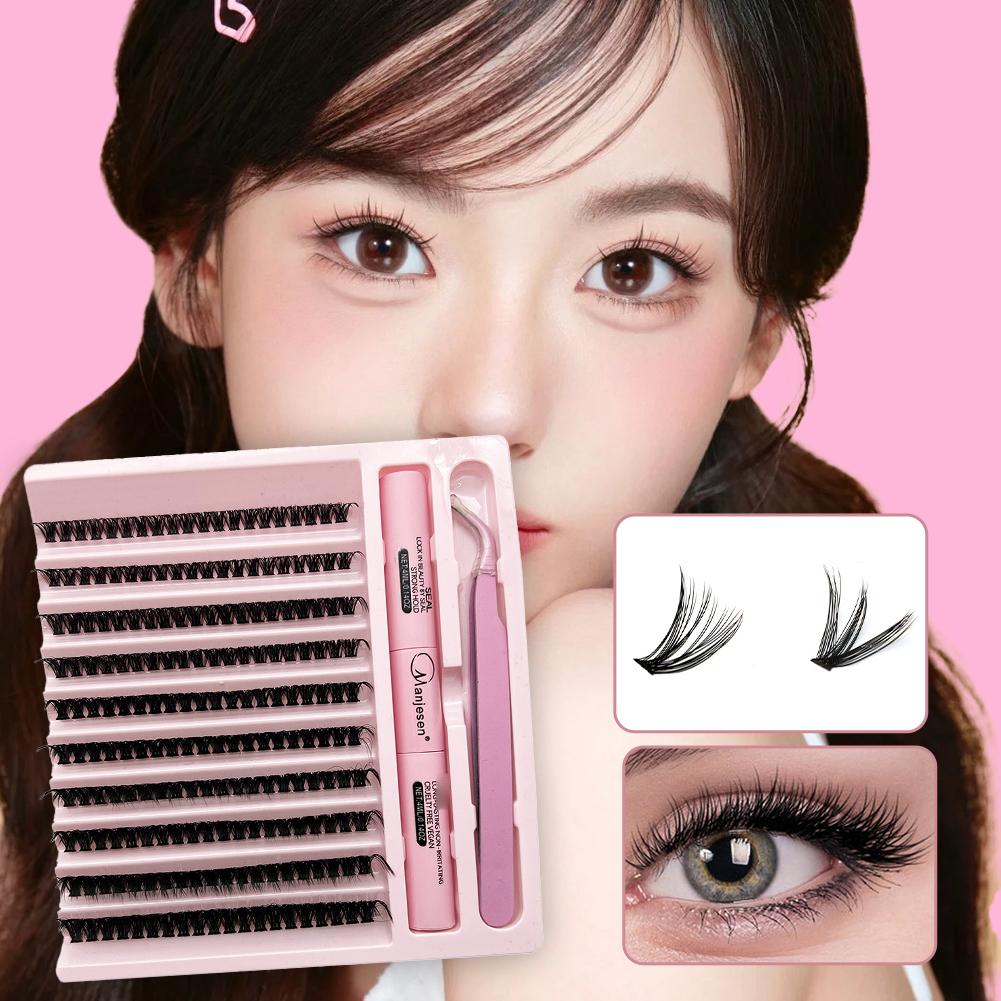 ชุดต่อขนตาปลอมธรรมชาติหนาแน่นเ - Beauty Makeup Book บทวิจารณ์และราคา