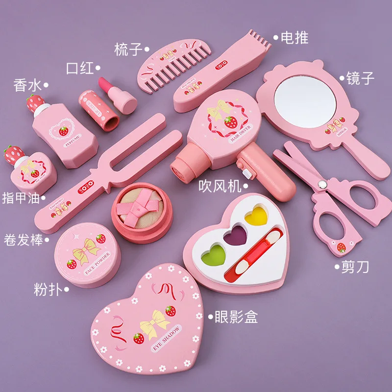 ชุดของเล่นบ้านไม้สำหรับเด็ก กร - Makeup Beauty House บทวิจารณ์และราคา