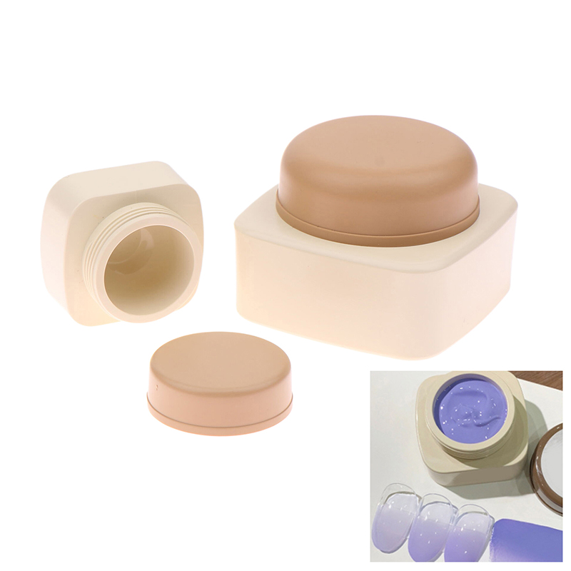 กระปุกพลาสติกเปล่าทรงสี่เหลี่ย - Beauty Makeup Face บทวิจารณ์และราคา