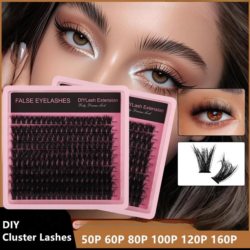 ขนตาปลอมแบบหนาฟู 10 แถว 140 ช่ - Eyelash Extension บทวิจารณ์และราคา